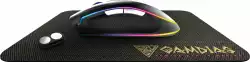 Gamdias Геймърска мишка Mouse - ZEUS M2 RGB + PAD - 10800dpi, weight tunning