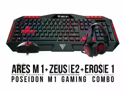 Gamdias геймърски комплект Gaming COMBO - POSEIDON M1 COMBO - Keyboard + Mouse + Headphones