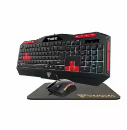 Gamdias геймърски комплект Gaming COMBO 3-in-1 Keyboard, Mouse, Pad - ARES M2