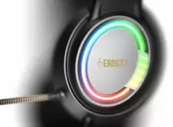 Gamdias геймърски слушалки Gaming Heaphones - EROS E3 RGB - 50mm