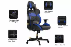 Gamdias геймърски стол Gaming Chair - ZELUS E1 L Blue