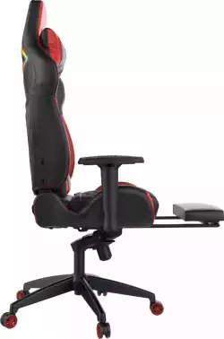 Gamdias геймърски стол Gaming Chair - ACHILLES P1-L RGB Black/Red