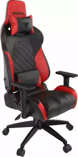 Gamdias геймърски стол Gaming Chair - ACHILLES E1-L Red RGB