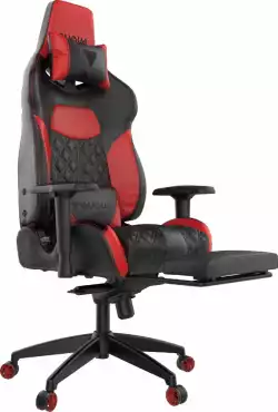 Gamdias геймърски стол Gaming Chair - ACHILLES P1-L RGB Black/Red