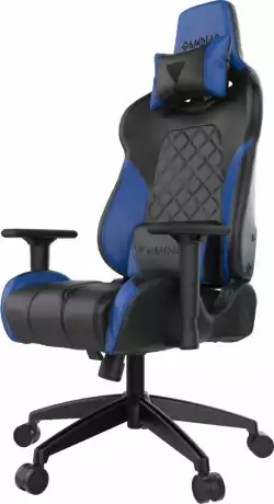 Gamdias геймърски стол Gaming Chair - ACHILLES E1-L Blue RGB