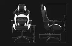 Gamdias геймърски стол Gaming Chair - ZELUS E1 L Black