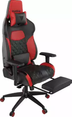 Gamdias геймърски стол Gaming Chair - ACHILLES P1-L RGB Black/Red