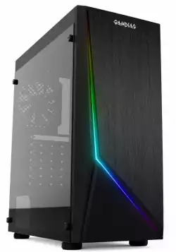 Gamdias Кутия Case ATX - Argus E1 - Addressable RGB