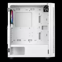 Gamdias кутия Case ATX - ARGUS E4 Elite White - RGB, Tempered Glass