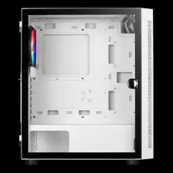 Gamdias кутия Case ATX - ARGUS E4 Elite White - RGB, Tempered Glass