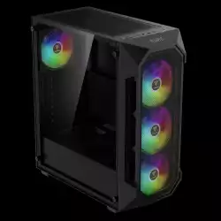 Gamdias кутия Case ATX - AURA GC1 Elite - Mesh, RGB, Tempered Glass