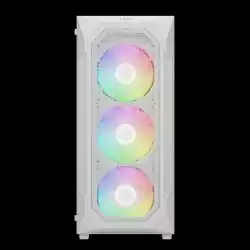 Gamdias кутия Case ATX - AURA GC1 Elite White - Mesh, RGB, Tempered Glass