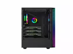 Gamdias кутия Case ATX - MARS E1 - aRGB, Tempered Glass