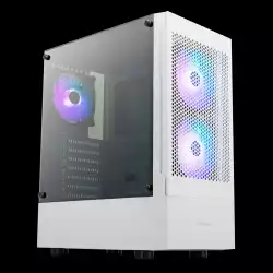 Gamdias кутия Case ATX - TALOS E3 MESH White - aRGB, Tempered Glass