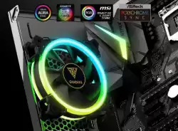 Gamdias Кутия Case mATX - Talos E1 - Addressable RGB, Tempered glass