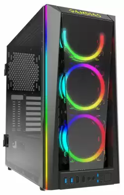 Gamdias кутия за компютър Case ATX - TALOS M1B RGB
