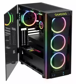 Gamdias кутия за компютър Case ATX - TALOS M1B RGB