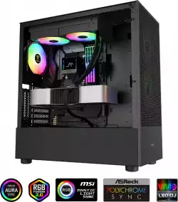 Gamdias водно охлаждане Water Cooling Chione E4-240 - LCD Screen, A-RGB