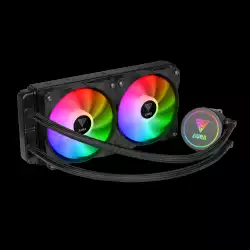 Gamdias водно охлаждане Water Cooling 240mm - AURA GL240 - RGB