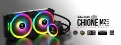 Gamdias водно охлаждане Water Cooling 240mm - CHIONE M2-240 LITE - aRGB