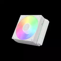 Gamdias водно охлаждане Water Cooling 120mm - AURA GL120 v2 White, aRGB