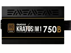 Gamdias Захранване PSU 750W Bronze Addressable RGB - KRATOS M1-750B