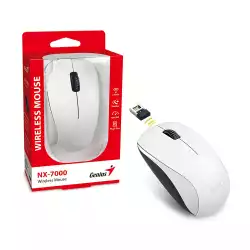 Genius безжична мишка Wireless Mouse - NX-7000 White - 2.4GHz