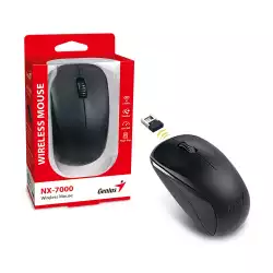 Genius безжична мишка Wireless Mouse - NX-7000 Black - 2.4GHz