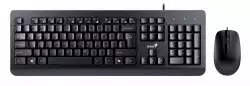 Genius клавиатура и мишка Keyboard and Mouse - KM-160 Black - AI, BG, USB