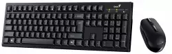 Genius клавиатура и мишка Wireless Keyboard and Mouse - KM-8101 Black - AI, BG, 2.4GHZ