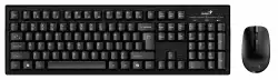 Genius клавиатура и мишка Wireless Keyboard and Mouse - KM-8101 Black - AI, BG, 2.4GHZ