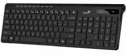 Genius клавиатура кирилизирана безжична Wireless Slim Keyboard SlimStar 7230 Black - AI, BG, 2.4Ghz