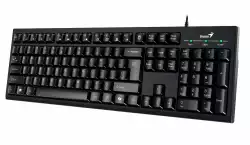 Genius клавиатура кирилизирана Smart Keyboard KB-100 Black - AI, BG Layout, USB