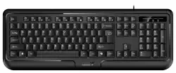 Genius клавиатура кирилизирана Smart Keyboard KB-118 II Black - AI, BG Layout, USB
