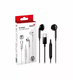 Genius слушалки тапи In-ear Earbuds HS-M365 - USB-C, Black