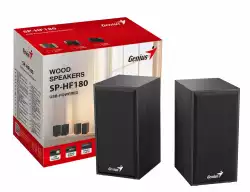 Genius тонколони Speakers 2.0 - SP-HF180 - 6W, USB, Black