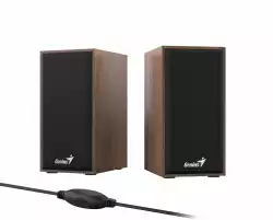 Genius тонколони Speakers 2.0 - SP-HF180 - 6W, USB, Wood