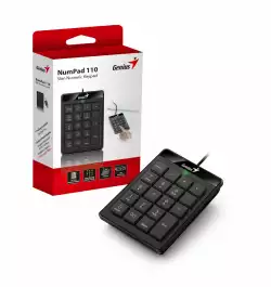 Genius цифрова клавиатура кийпад Keypad USB NumPad 110