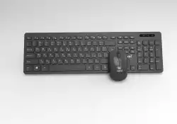 Makki БДС клавиатура и мишка Combo Keyboard and Mouse Wireless 2.4G BG low-profile chocolate - MAKKI-KB-KMX-C16