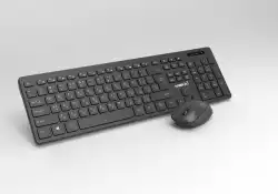 Makki БДС клавиатура и мишка Combo Keyboard and Mouse Wireless 2.4G BG low-profile chocolate - MAKKI-KB-KMX-C16