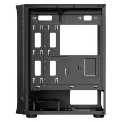 Makki кутия за компютър Case E-ATX M09 aRGB Black - Remote/4 Fans