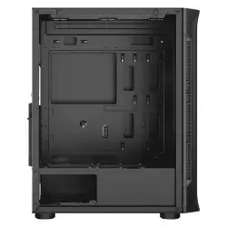 Makki кутия за компютър Case E-ATX M09 aRGB Black - Remote/4 Fans