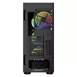 Makki кутия за компютър Case E-ATX M09 aRGB Black - Remote/4 Fans