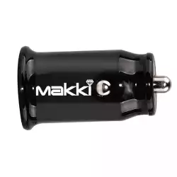 Makki зарядно за кола Fast Charger Car - Type-C + USB QC3.0  20W - MAKKI-CC20W02-BK