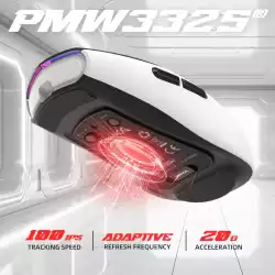 Marvo безжична геймърска мишка Wireless Gaming Mouse Monka Vero G966W - 10000dpi, Bluetooth, 2.4G