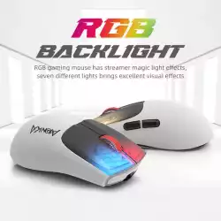 Marvo безжична геймърска мишка Wireless Gaming Mouse Monka Vero G966W - 10000dpi, Bluetooth, 2.4G