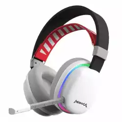 Marvo безжични геймърски слушалки Gaming Headphones Monka Echo RS - Bluetooth, 2.4G, RGB - MARVO-HG9070W