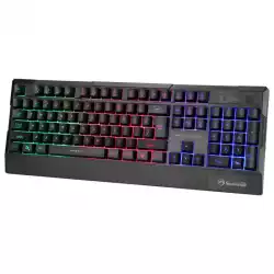 Marvo геймърска клавиатура Gaming Keyboard K606 - Wrist support, 104 keys, Anti-ghosting, Backlight - MARVO-K606
