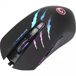 Marvo геймърска мишка Gaming Mouse M312 - 4800dpi, Programmable, Rainbow backlight - MARVO-M312