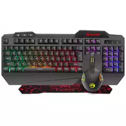 Marvo Геймърски комплект Gaming COMBO CM306 3-in-1 - Keyboard, Mouse, Mousepad - MARVO-CM306